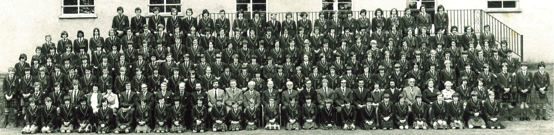 Keil School Pupil and Staff ~ 1975